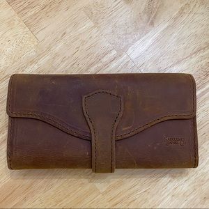 Saddleback Leather Company Long Trifold Wallet